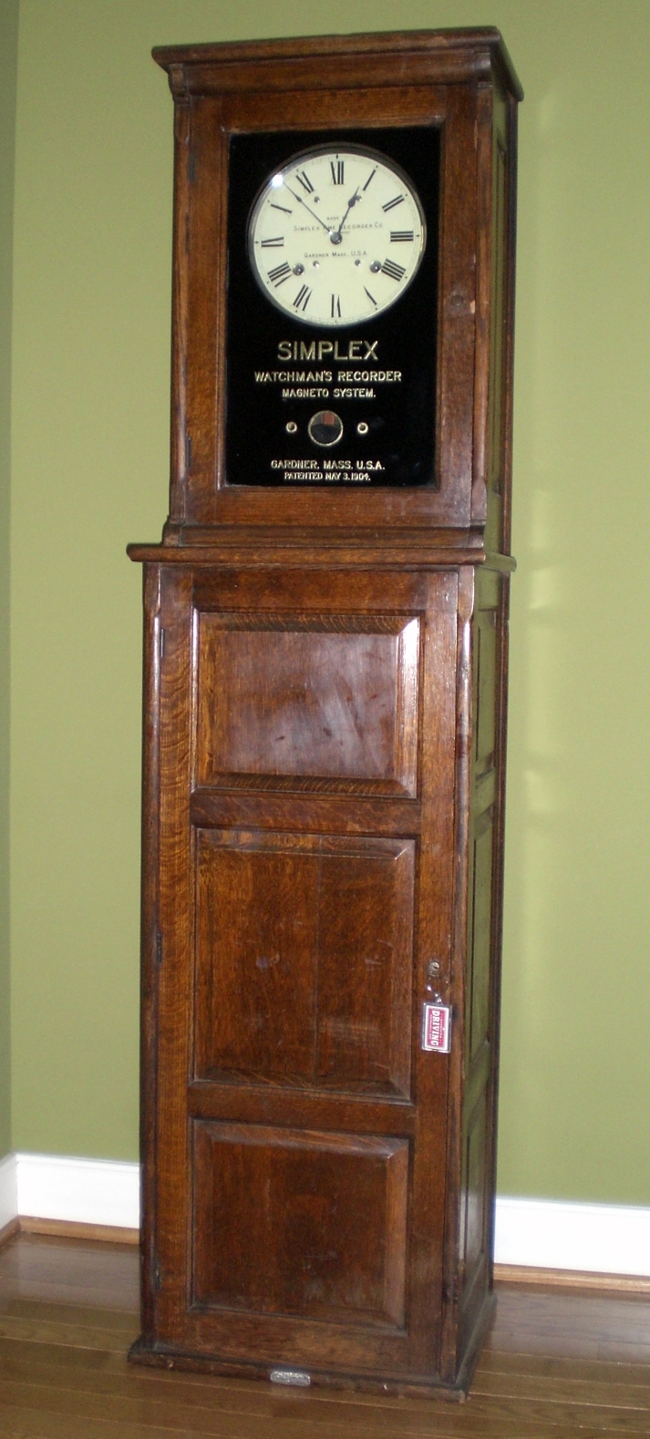 Simplex Magneto Watchman's Recorder